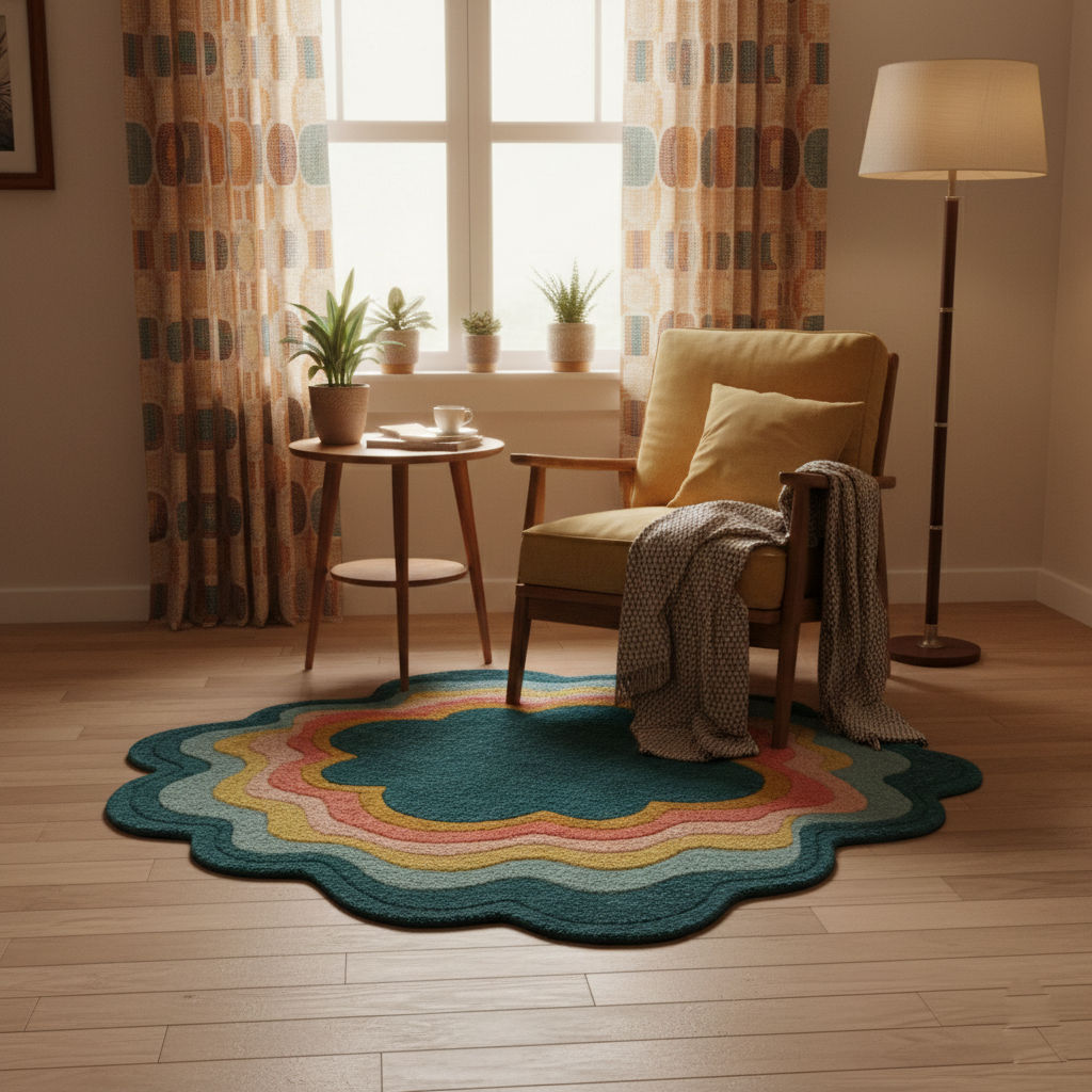 TAVERO - Hand Tufted Irregular Carpet